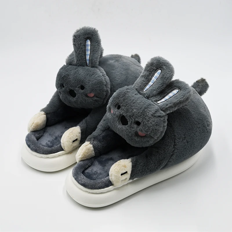 Hug Bunny Cotton Slippers